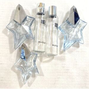 Thierry Mugler 5 ANGEL perfume bottles (empty)  4@refillable Lot